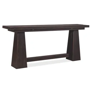 Driftwood Flip-Top Console Table