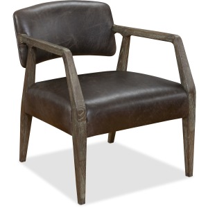 Mason Exposed Wood Club Chair
