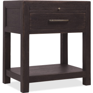 Driftwood One-Drawer Nightstand