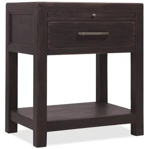 Driftwood One-Drawer Nightstand
