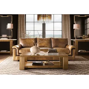 Melange Mulholland Rectangle Cocktail Table