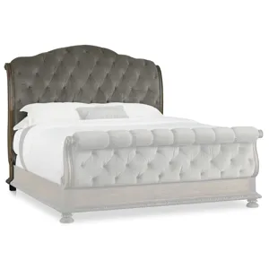 Rhapsody King-California King Tufted Headboard Silhouette