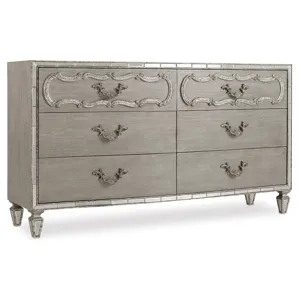 Sanctuary Six-Drawer Dresser Silhouette