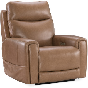 Hooker Ready-Made Upholstery Raze Lift Chair with Power Recline, Power Headrest, Lumbar, Heat and Massage