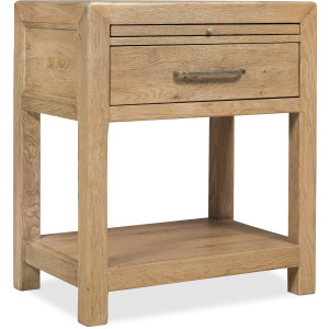 Driftwood One-Drawer Nightstand