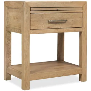 Driftwood One-Drawer Nightstand