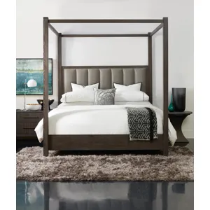 Miramar Aventura Jackson King Poster Bed w-Tall Posts & Canopy Room