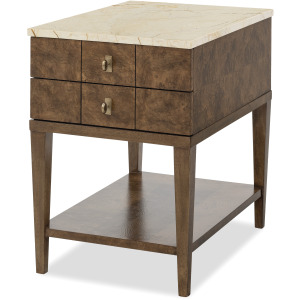 Melange Penelope Chairside Table