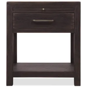 Driftwood One-Drawer Nightstand
