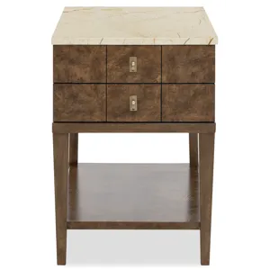 Melange Penelope Chairside Table