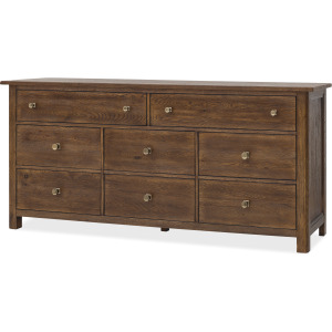 Driftwood Eight-Drawer Dresser