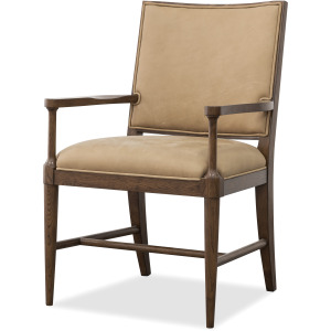 Cashiers Arm Leather Chair