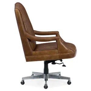 Claybrook Executive Swivel Tilt Chair w/ Metal Base Silhouette