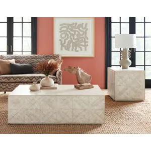 CommMarket Commerce & Market Block Buster End Table