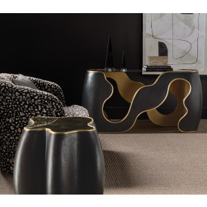 Melange Even and Flow Console Table
