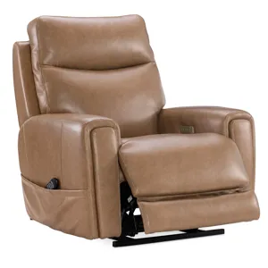 Hooker Ready-Made Upholstery Raze Lift Chair with Power Recline, Power Headrest, Lumbar, Heat and Massage