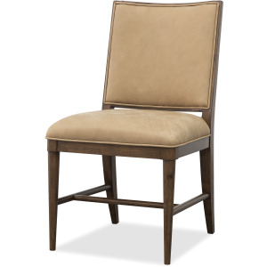 Cashiers Dining Side Leather Chair