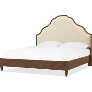 Cashiers King Upholstered Panel Bed