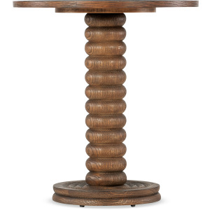 Commerce and Market Spindle Accent Table