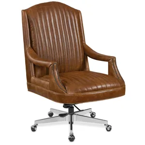 Claybrook Executive Swivel Tilt Chair w/ Metal Base Silhouette