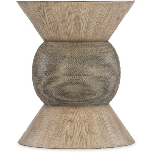 CommMarket Commerce & Market Round Robin Accent Table