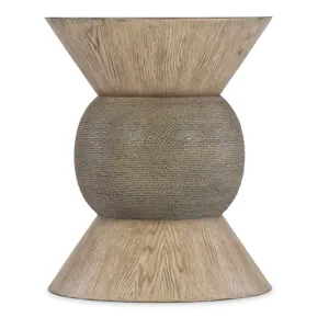 CommMarket Commerce & Market Round Robin Accent Table