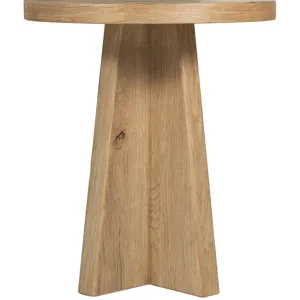 Driftwood Round End Table