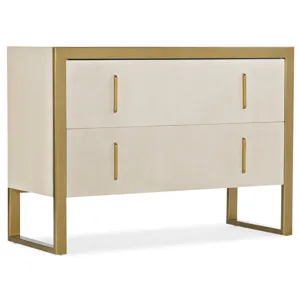 Melange Aria Two-Drawer Chest Silhouette