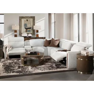 Commerce and Market Roll With It Round Cocktail Table