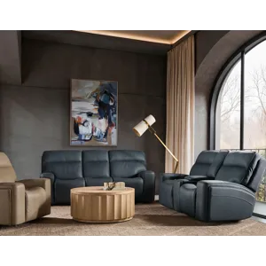 Riverton Power Sofa with Power Headrest and Lumbar