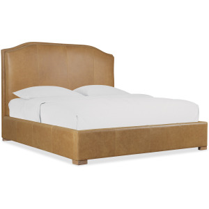 Driftwood California King Upholstered Bed