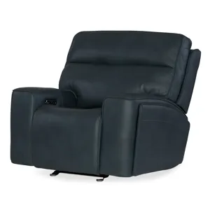 Hooker Ready-Made Upholstery Riverton Power Gliding Recliner with Power Headrest and Lumbar