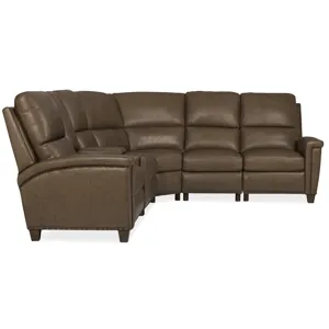 Hooker Ready-Made Upholstery Julian Six-Piece Reclining Sectional