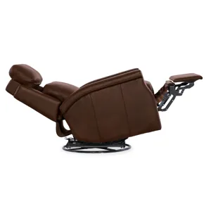 Hooker Ready-Made Upholstery Kaufman Swivel Power Recliner with Pop-Up Headrest