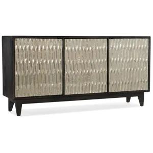 Shimmer Three-Door Credenza Silhouette