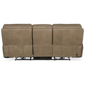 Hooker Ready-Made Upholstery Riverton Power Sofa with Power Headrest and Lumbar