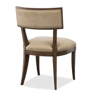 Cashiers Klismos Fabric Chair