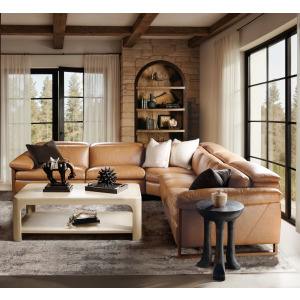 Hooker Ready-Made Upholstery Jericho Five-Piece Power Reclining Sectional