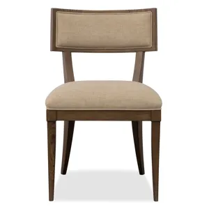 Cashiers Klismos Fabric Chair