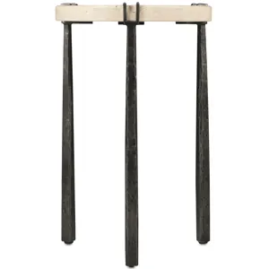 Driftwood Metal Spot Table