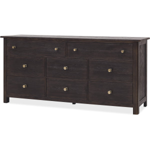 Driftwood Eight-Drawer Dresser