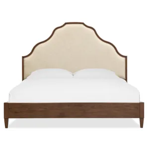 Cashiers King Upholstered Panel Bed