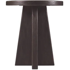 Driftwood Round End Table