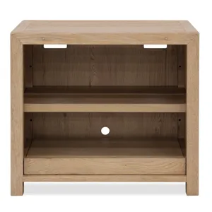 Driftwood Open Shelf Cabinet
