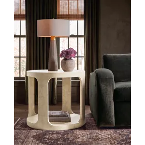 Archives Round End Table