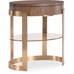 Eleana Oval Nightstand