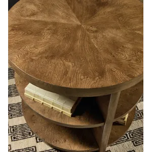 Melange Mulholland Round End Table