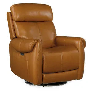 RC Sterling Swivel Power Recliner with Power Headrest