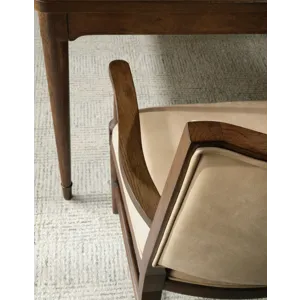 Cashiers Arm Leather Chair