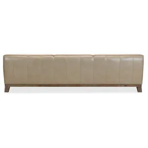 Prosper Grand Leather Stationary Sofa Silhouette